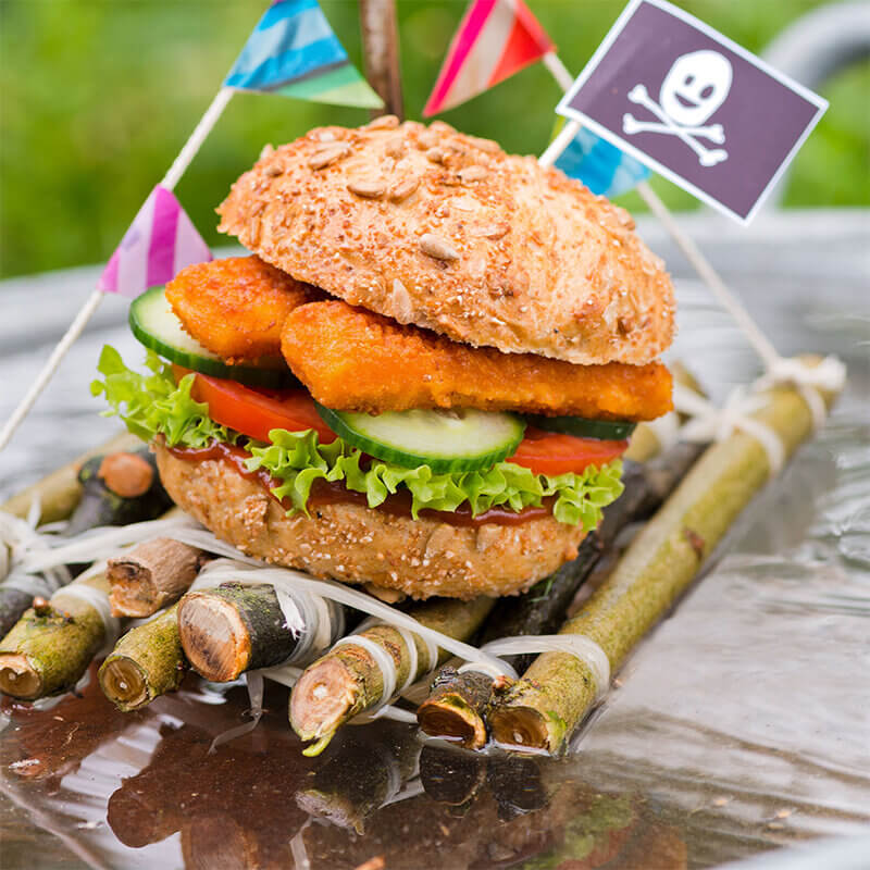 Fischstäbchen Burger „Ahoi“! | Tupperware