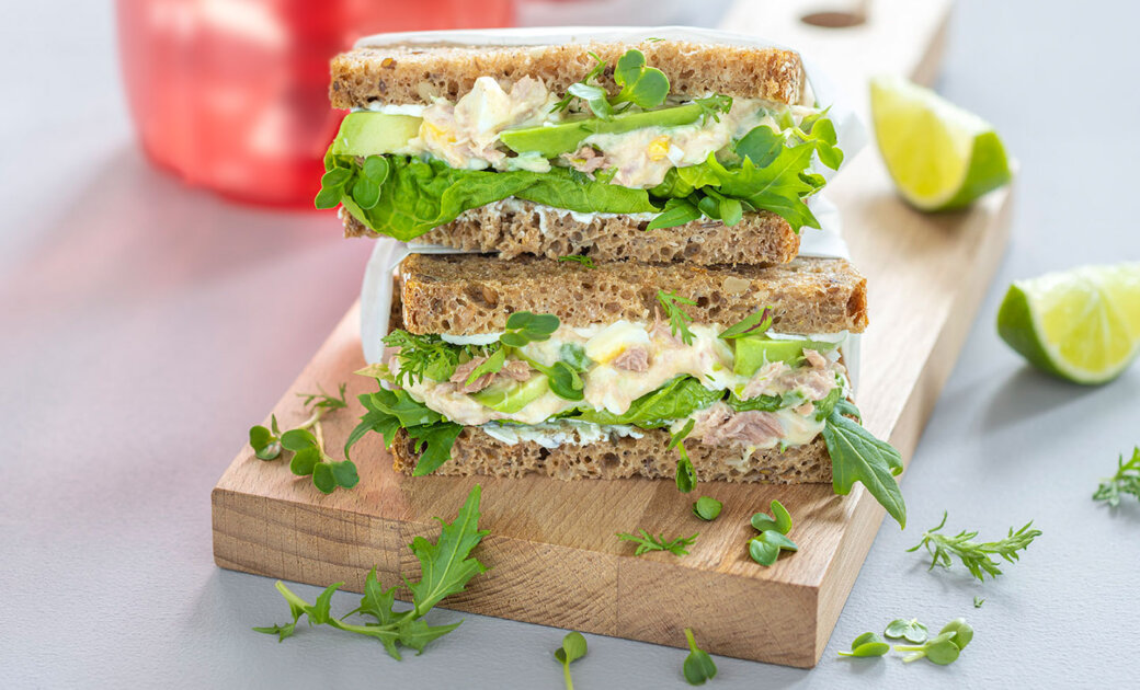 Thunfisch-Avocado-Sandwich | Tupperware Rezepte